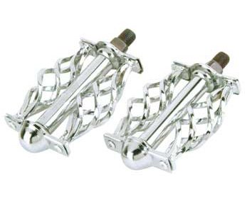 Bike | Bicycle Twisted Pedals W/Cage 1/2