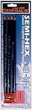 UPC 044974044974 product image for Semi-Hex Graphite Drawing Pencils 4/Pkg-HB, 2B, 4B, & 6B | upcitemdb.com