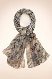 Autograph Snakeskin Print Lightweight Scarf