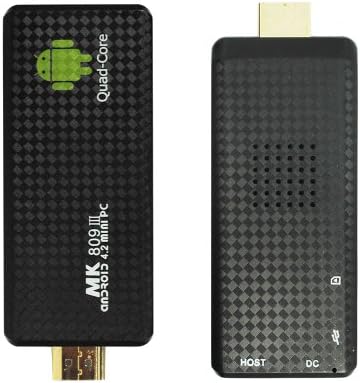 Mr.Tech MK809 III RK3188 Quad Core Cortex A9 4.2 Androind MINI PC TV BOX XBMC 2GB/8GB UP to 1.6GHZ Mali-400MP4 Support External 3g and OpenGLES2.0/1.1 and OpenVG1.1