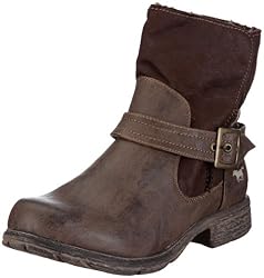 Mustang 1075603/32, Damen Stiefel, Braun (Dunkelbraun 32), EU 45
