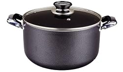 Imperial 8.5 Quart Stockpot With Glass Lid, Hammertone