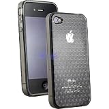 Apple iPhone 4G (Newest Model!) Semi-Hard Polymer Crystal Case (Smokey)