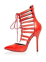 STEVE MADDEN Zapatos abotinados Sts (Rojo)