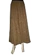 Brown Long Skirt Spring Summer Fashion New Boho Bellydance Indian Clothing 36"