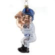 Minnesota Twins MLB Blown Glass Batter Ornament (4" Caucasian)