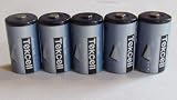 (5) 3.6 Volt 1/2 Aa Tekcell Lithium Wireless Adt Alarm Batteries