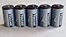 (5) 3.6 Volt 1/2 Aa Tekcell Lithium Wireless Adt Alarm Batteries