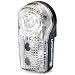 Planet Bike 3034-1 Blinky Superflash .5 Watt LED with 2 Red LED Tail Lights (Black/Clear Case)