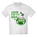 HERE FOR THE BEER St. Patrick's Day Kids T-Shirt