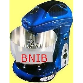 blue Kitchen Machine KNEADING STIRRING FOOD PROCESSOR digital scales 500 W