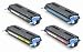 HP Q6000A, Q6001A, Q6002A,Q6003A Set A - Black, Cyan, Yellow, Magenta Laser Toner Cartridges - Premium Compatible