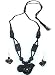 Jewelry Necklace and Earing In Terracota Handcrafted Unique Gift For Her