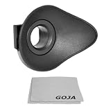 Rubber Eyepiece Eyecup for CANON Rebel (T3i T3 T2i T1i XTi XT XSi XS), CANON EOS (1100D 600D 550D 500D 450D 400D 350D 300D) + 1 Ultra Fine GOJA Microfiber Lens Cleaning Cloth