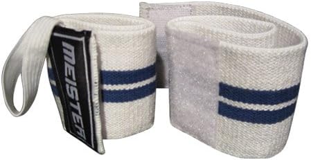 Elastic Support Lifting Wrist Wraps w/Thumb Loop (Pair)
