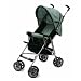 Dream On Me Single Stroller with Large Canopy (Black/grey)