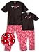 All Products : Mother Daughter Matching Valentine Love Story Heart Pajamas