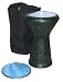 Alexandria Aluminum Doumbek, 11" x 17", Green (Vinyl Covering)
