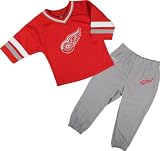Detroit Red Wings Toddler Football Jersey and Pants Set