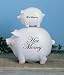 His Her Money Pig Bank Ceramic Piggy Bank Brides Gift