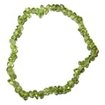 Single Strand Stretch Chip Bracelet - Peridot