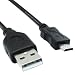 Micro USB for Charger/Data/Sync Cable HQ M to Male USB 2.0 A to B Micro to Cell Phone Charging Line for Samsung Galaxy S3 I9300 - 6 Feet