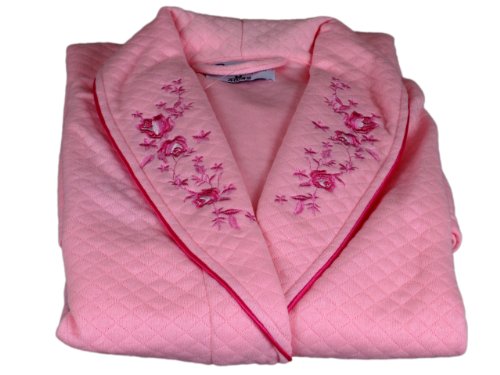 Perfect Damen Haus und Bademantel - Rosa, Groesse: 3XL