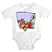 41jGtR3Sj6L. SL75  Onesie with body, individuals, feeding, individual, cow, humans, woman, person, human, persons, people, carrot
