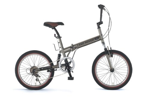 LAND ROVER(ランドローバー) 20インチWサス付6段変速折りたたみ自転車LAND ROVER FDB206 W-sus ブロンズ LAND ROVER FDB206 W-sus