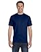 Gildan Adult 5.6 oz 50/50 Short Sleeve T-Shirt in Navy - Large