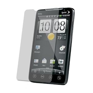 Skinomi TechSkin - Invisible Screen Protector Shield for HTC EVO 4G + LIFETIME REPLACEMENTS