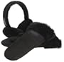 EMU Women's Earmuff & Mitten Gift Set,Black,Large/ X-Large