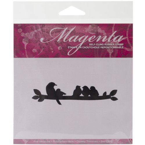 Magenta Cling Stamps-Birds On A Branch