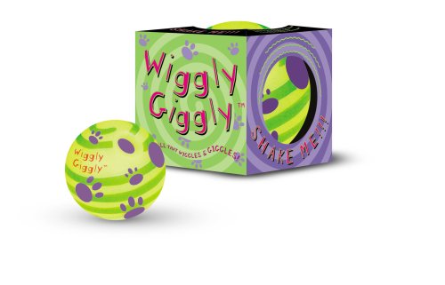 Multipet Wiggly Giggly Ball Small 4.5-Inch Dog 