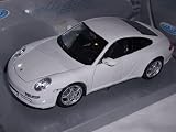 Zoom Produkt-Bild: PORSCHE 911 997 COUPE WEISS 1/24 WELLY MODELLAUTO MODELL AUTO