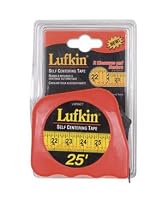 Lufkin 1 Inch X 25 Foot Self Centering Power Return Tape