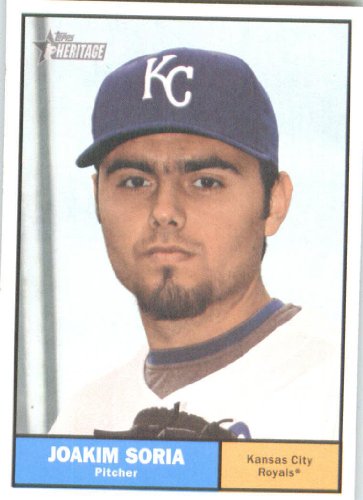 2010 Topps Heritage #241 Joakim Soria - Kansas City Royals (Baseball Cards)