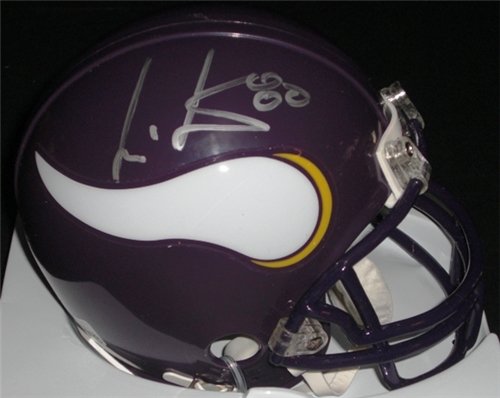 Cris Carter Autographed/Hand Signed Minnesota Vikings Mini Helmet