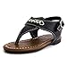 Girls Ankle Strap Roman Gladiator Sandal (Infant/Toddler/Little Kid)