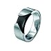 Mens Breil Jewellery BRLBJ0122 Stainless Steel Ring  Size T