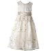 Little Girls Clothes IVORY GOLD Christmas Dress BONNIE JEAN Holiday Girl 4-16