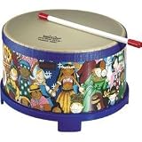 Remo RHYTHM CLUB, Floor Tom, 10 Diameter, 5 Height, Rhythm Kids Graphics