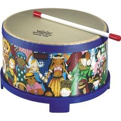 Remo RHYTHM CLUB, Floor Tom, 10 Diameter, 5 Height, Rhythm Kids Graphics