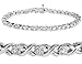 Sterling Silver and 0.50 ctw Round-Cut Diamond title=