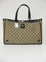 Gucci Handbags Beige - Brown Abbey Tote 141472