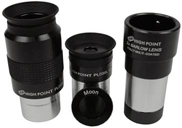 High Point 1.25" Deluxe Plossl Eyepiece Kit - PLEPKIT1