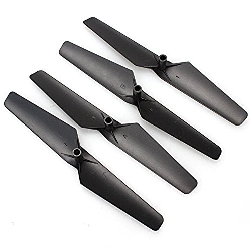 Imagen 10 de ILov hélices + Frame + Protección Landing Gear 4 colores Accesorios Piezas Pack para SYMA X5SC X5SC-1 X5SW con un bookmark mariposa (4 Colors in Set)