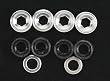 80010 Pillow Ball Set Screw & Bushing Caps (4)