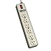 Tripp Lite 6 Outlet Waber Industrial Power Strip, 15ft Cord with 5-15P Plug (6SPDX-15)