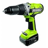 Rockwell RK2812K2 18-Volt Lithiumtech Lithium-Ion High Performance Cordless Drill